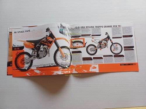 KTM produzione modelli Sport MiniCycles 2007 depliant originale
