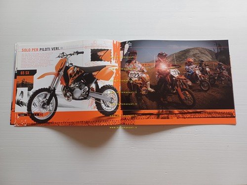 KTM produzione modelli Sport MiniCycles 2007 depliant originale