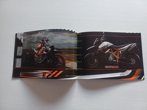 KTM produzione modelli Strada 2009 depliant italiano francese originale