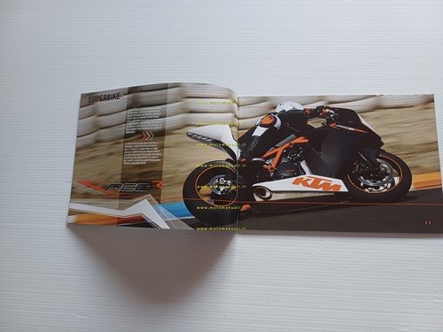 KTM produzione modelli Strada 2009 depliant italiano francese originale