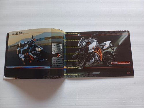 KTM produzione modelli Strada 2009 depliant italiano francese originale