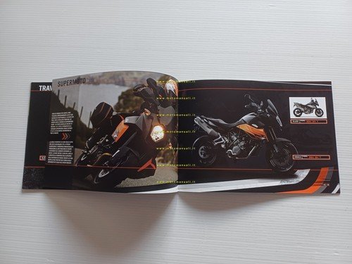 KTM produzione modelli Strada 2009 depliant italiano francese originale
