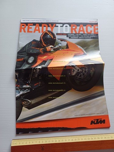 KTM Ready to Race rivista aziendale n.16 2008 italiano originale
