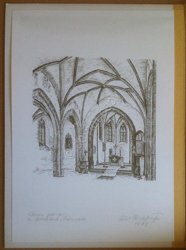 Kurt Stockhause - 2 stampe firmate a matita - Cartoncino …