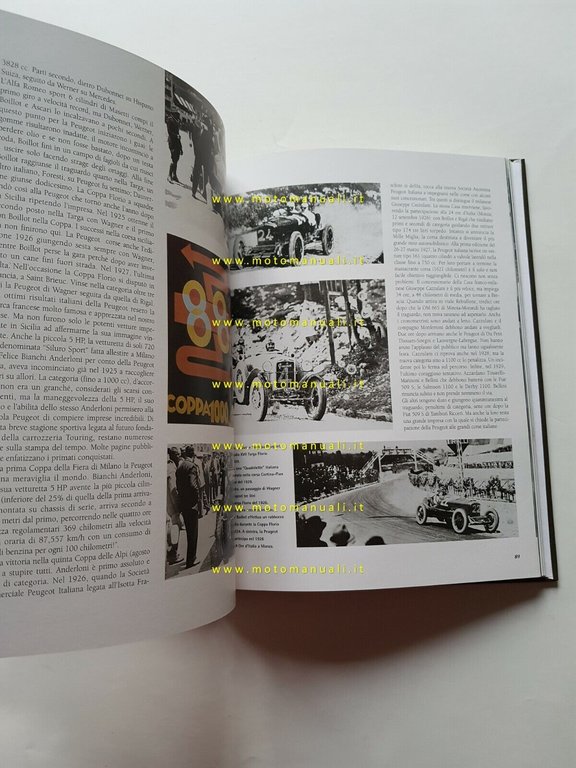 L'avventura Peugeot in Italia - pubblicazione ASI - prima edizione …