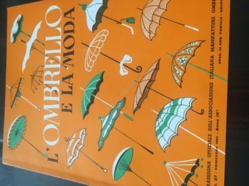L'ombrello e la Moda ombrello moda pubblicità N 37 Primavera …