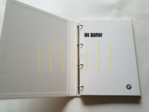 La BMW 1990 presentazione aziendale originale NO depliant