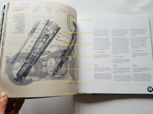 La BMW presentazione aziendale originale anni 80 NO depliant