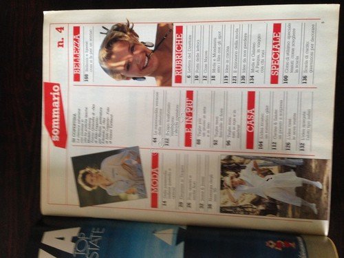 LA MIA BOUTIQUE Rivista Magazine Aprile 1988 con cartamodelli | Immagine Gallery 2