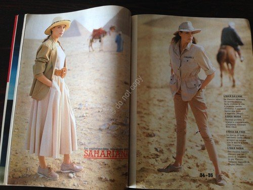 LA MIA BOUTIQUE Rivista Magazine Aprile 1988 con cartamodelli