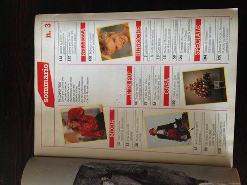 LA MIA BOUTIQUE Rivista Magazine Dicembre 1986 con cartamodelli | Immagine Gallery 2