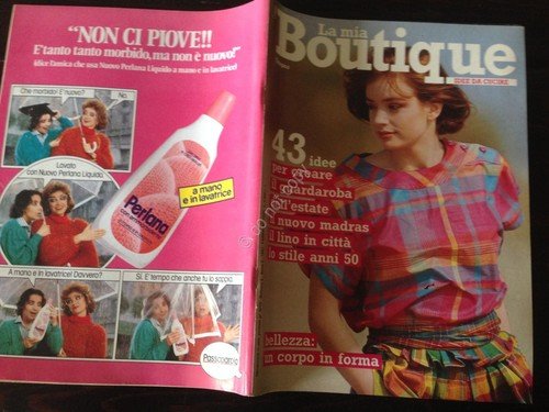 LA MIA BOUTIQUE Rivista Magazine Giugno 1987 con cartamodelli | Immagine principale