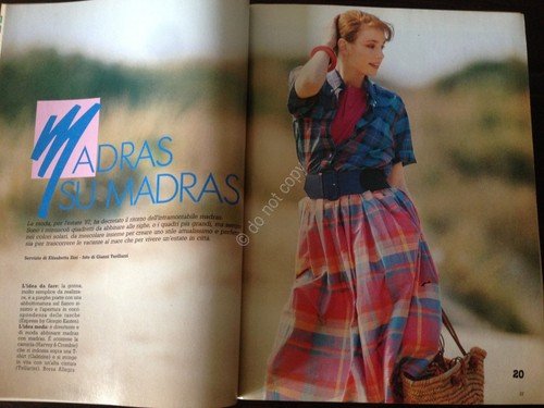LA MIA BOUTIQUE Rivista Magazine Giugno 1987 con cartamodelli | Immagine Gallery 3