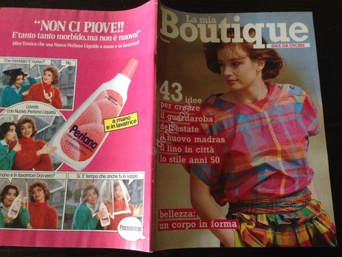 LA MIA BOUTIQUE Rivista Magazine Giugno 1987 senza cartamodelli | Immagine principale
