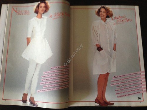 LA MIA BOUTIQUE Rivista Magazine Giugno 1987 senza cartamodelli | Immagine Gallery 3