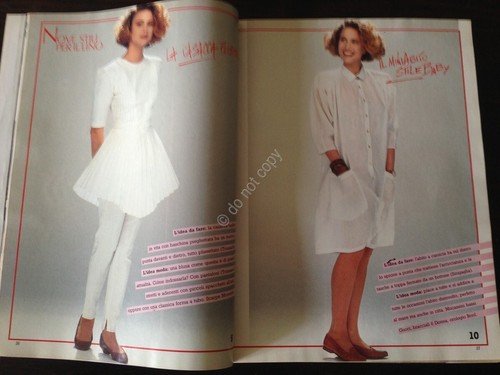 LA MIA BOUTIQUE Rivista Magazine Giugno 1987 senza cartamodelli