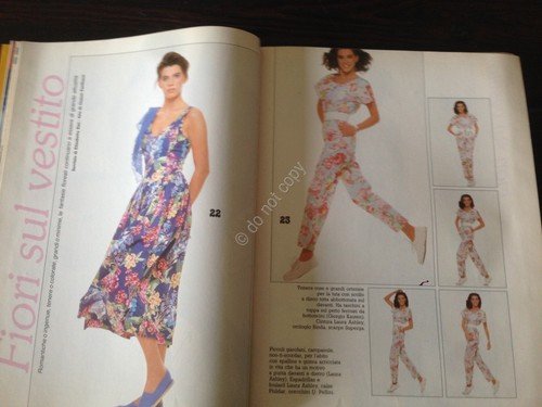 LA MIA BOUTIQUE Rivista Magazine Maggio 1987 con cartamodelli | Immagine Gallery 3