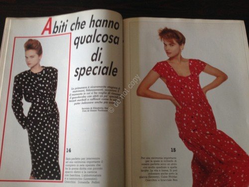 LA MIA BOUTIQUE Rivista Magazine Marzo 1987 n.3 con cartamodelli | Immagine Gallery 3
