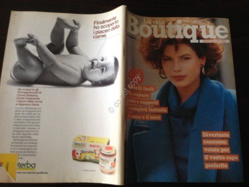 LA MIA BOUTIQUE Rivista Magazine Novembre 1986 con cartamodelli | Immagine principale