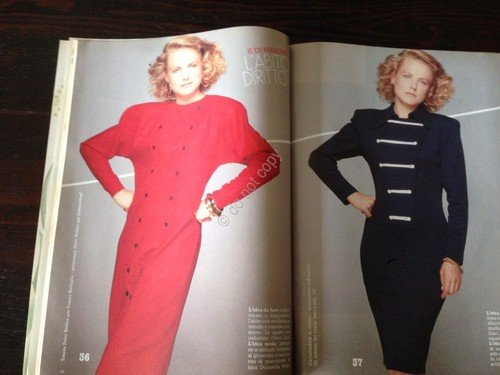 LA MIA BOUTIQUE Rivista Magazine Novembre 1987 con cartamodelli | Immagine Gallery 3
