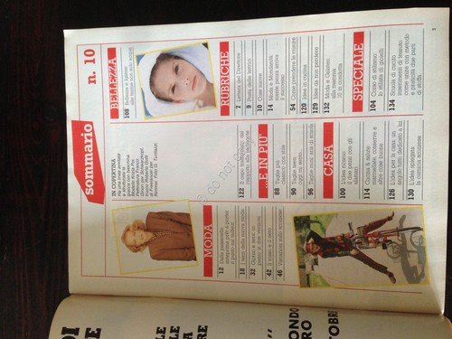 LA MIA BOUTIQUE Rivista Magazine Ottobre 1987 con cartamodelli