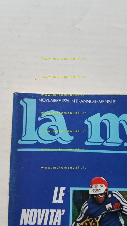 LA MOTO n. 11 1976 Prova Laverda 1000 Test Suzuki …