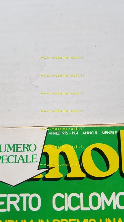 LA MOTO n. 4 1976 Prove Benelli 750 6 DKW …