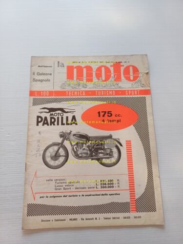 La Moto rivista n. 10 1957 presentazione DKW RT 350