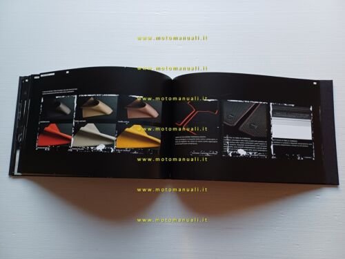 Lamborghini catalogo accessori originale ITALIANO