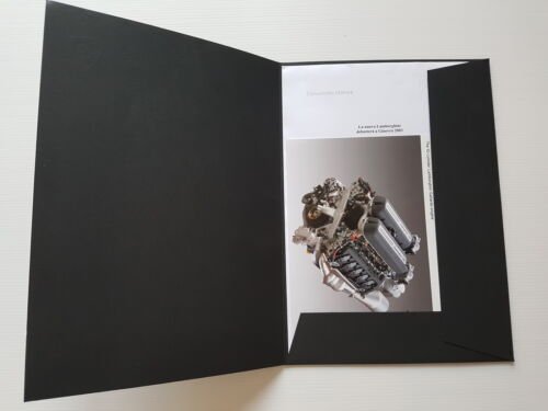 Lamborghini Gallardo anteprima presentazione 2002 cartella stampa originale