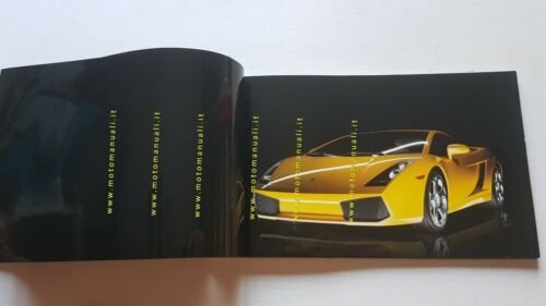 Lamborghini Gallardo opuscolo CARTELLA STAMPA con CD originale NO depliant