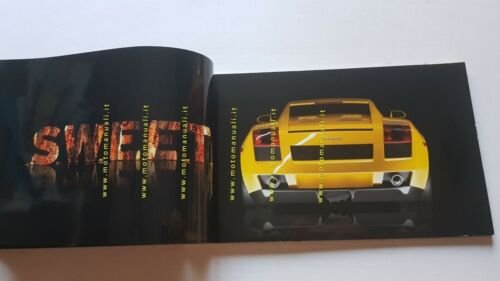 Lamborghini Gallardo opuscolo CARTELLA STAMPA con CD originale NO depliant