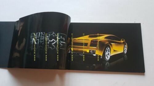 Lamborghini Gallardo opuscolo CARTELLA STAMPA con CD originale NO depliant