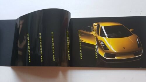 Lamborghini Gallardo opuscolo CARTELLA STAMPA con CD originale NO depliant