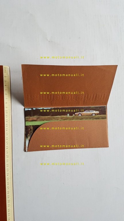Lamborghini portfolio depliant Miura SV Urraco Jarama Espada originale