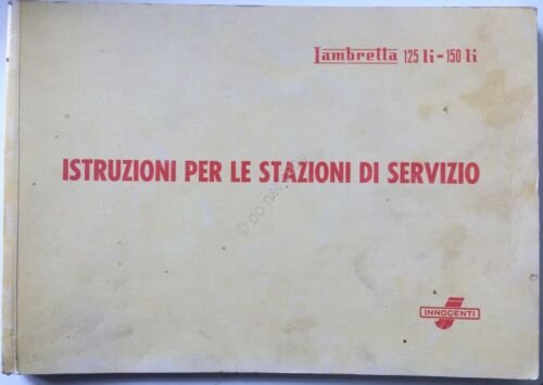 LAMBRETTA 125 li - 150 li - Istruzioni stazioni di …