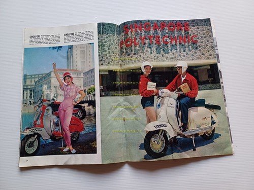 Lambretta Notiziario n. 4 1961 rivista aziendale Innocenti