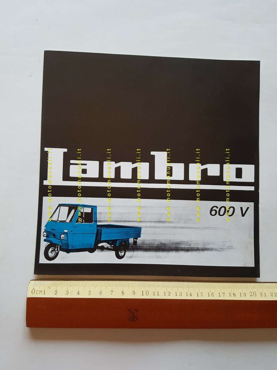 Lambro 600 V anni 70 depliant originale italiano