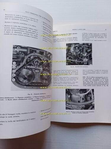 Lancia 2000 - Coup 1972 manuale officina caratterist. tecniche dati …
