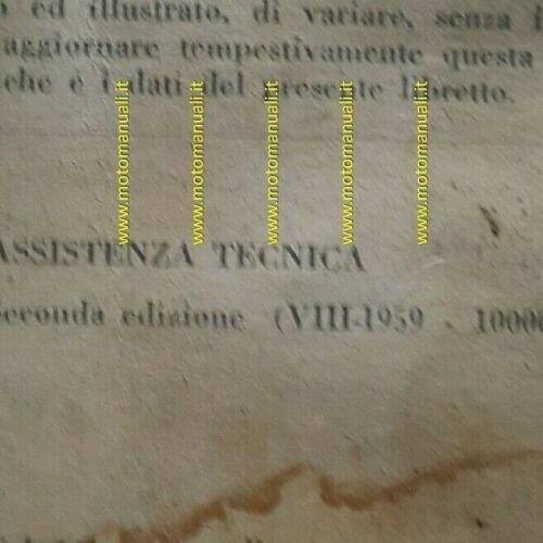 Lancia Appia 3a Serie - Convertibile Lusso 1959 Manuale Uso …