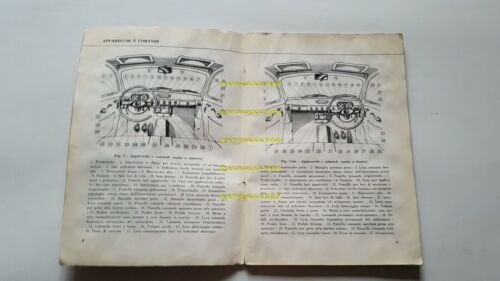 Lancia Appia 3a Serie - Convertibile Lusso 1959 Manuale Uso …