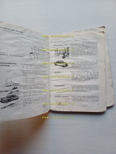 Lancia Appia 3a Serie 1960 manuale uso manutenzione originale testo …