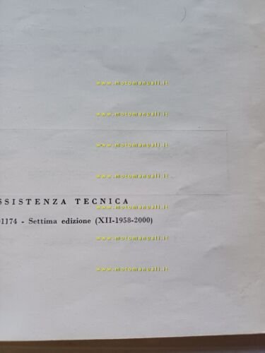 Lancia Appia II Serie 1958 manuale uso manutenzione originale italiano