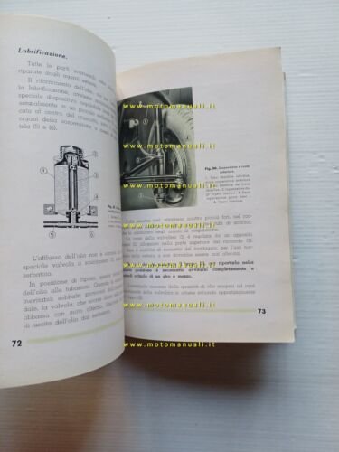Lancia Ardea 1940 manuale uso manutenzione originale italiano