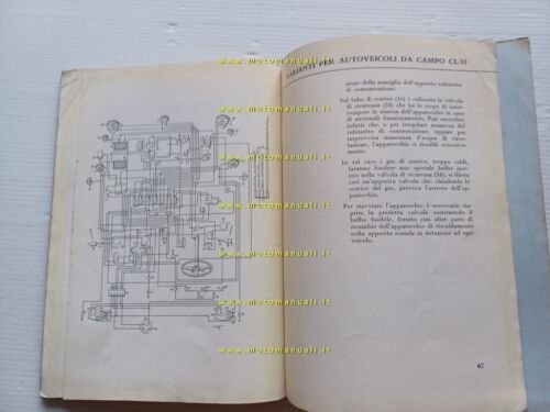 Lancia Autocarri Militari TL 51 - CL 51 1962 manuale …
