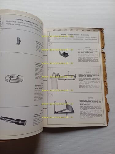 Lancia Beta 1972 - 1973 2 cataloghi attrezzi speciali per …