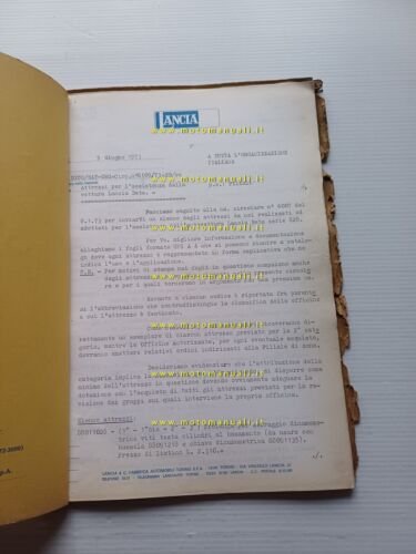 Lancia Beta 1972 - 1973 2 cataloghi attrezzi speciali per …