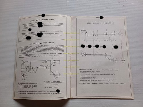 Lancia Beta 2.0 Spider 1976 scheda omologazione DGM Motorizzazione Facsimile
