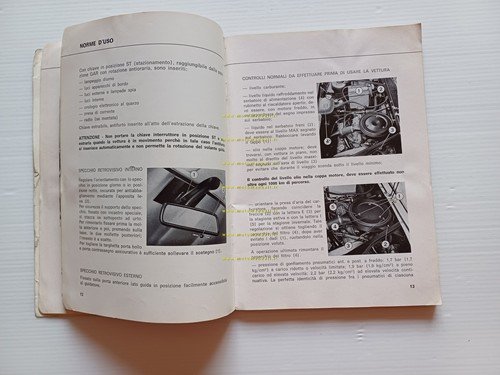 Lancia Beta berlina 1300 1600 2000 1975 manuale uso manutenzione …