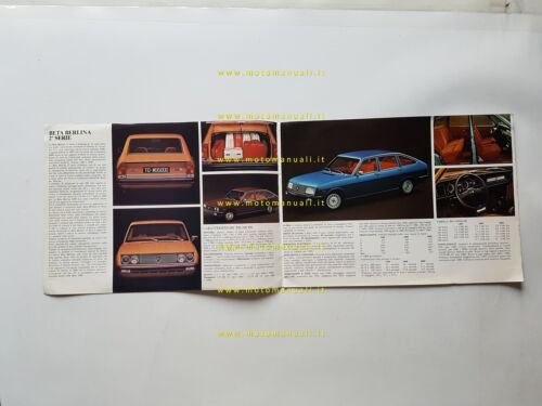 Lancia Beta Berlina 2a Serie- Coupè- Spider - Montecarlo 1975 …